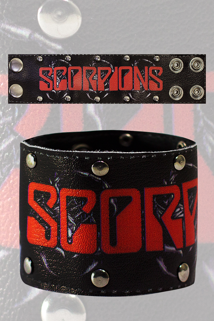 Браслет Scorpions - фото 1 - rockbunker.ru