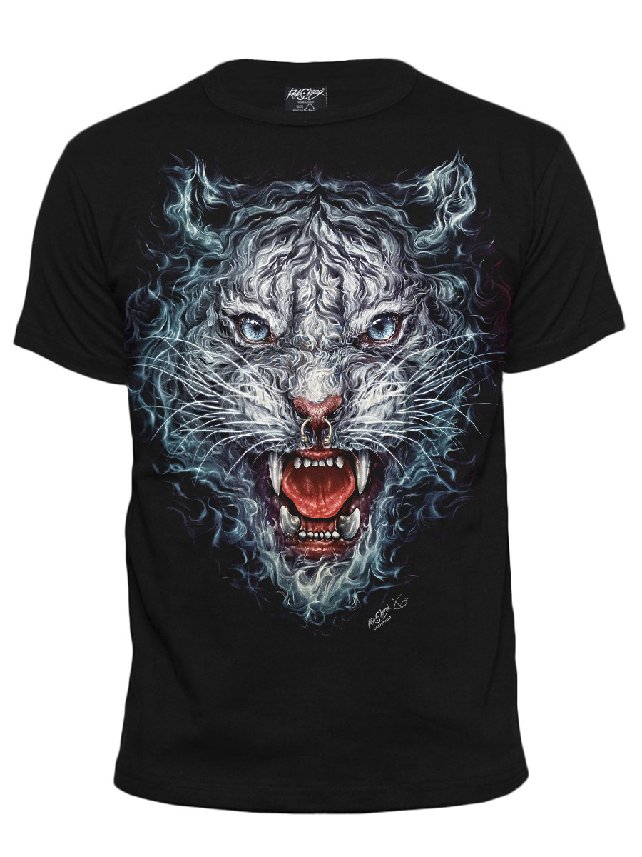 Футболка Rock Chang Пламенный Тигр - фото 1 - rockbunker.ru