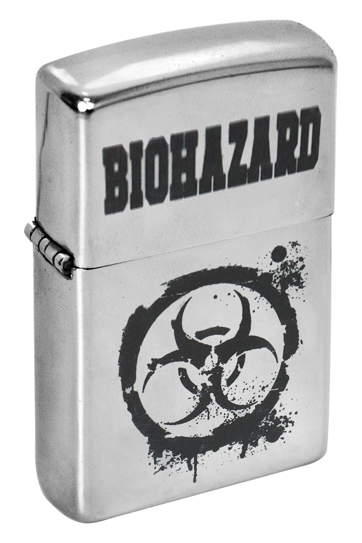 Зажигалка с гравировкой Biohazard - фото 1 - rockbunker.ru