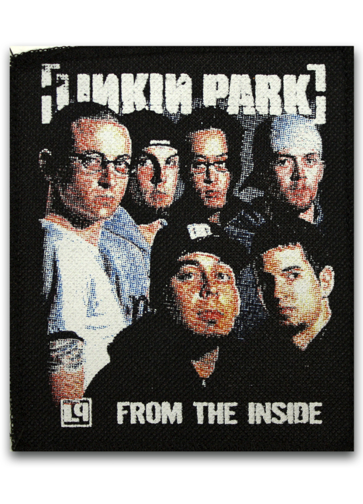 Нашивка Linkin Park From the inside - фото 1 - rockbunker.ru