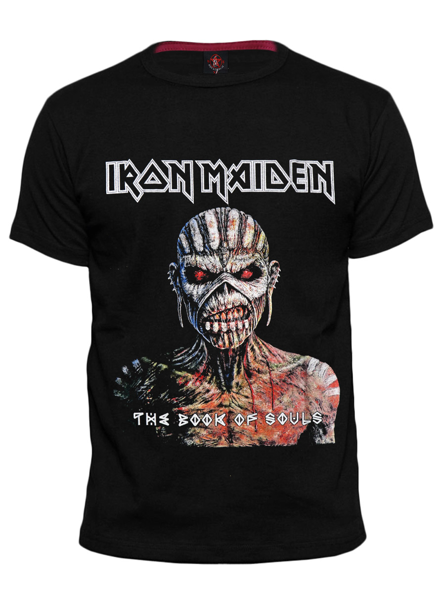 Футболка RockMerch Iron Maiden The Book of Souls - фото 1 - rockbunker.ru