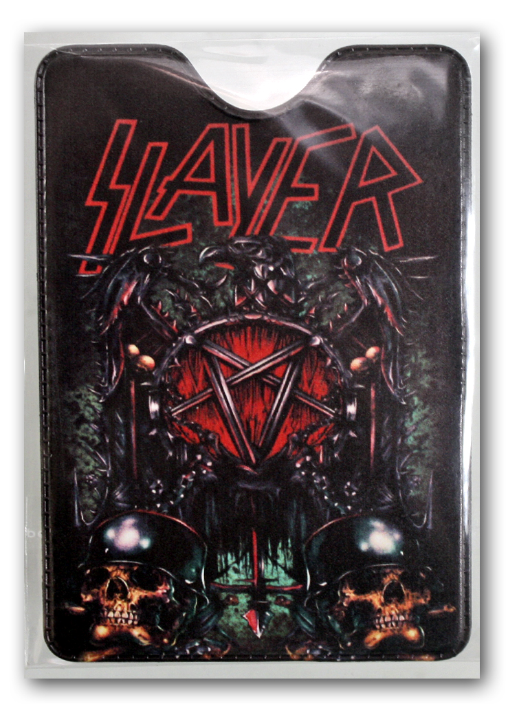 Обложка для проездного RockMerch Slayer - фото 2 - rockbunker.ru
