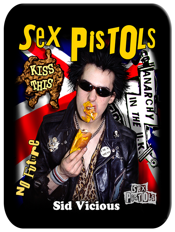 Коврик для мыши Sex Pistols Sid Vicious - фото 1 - rockbunker.ru