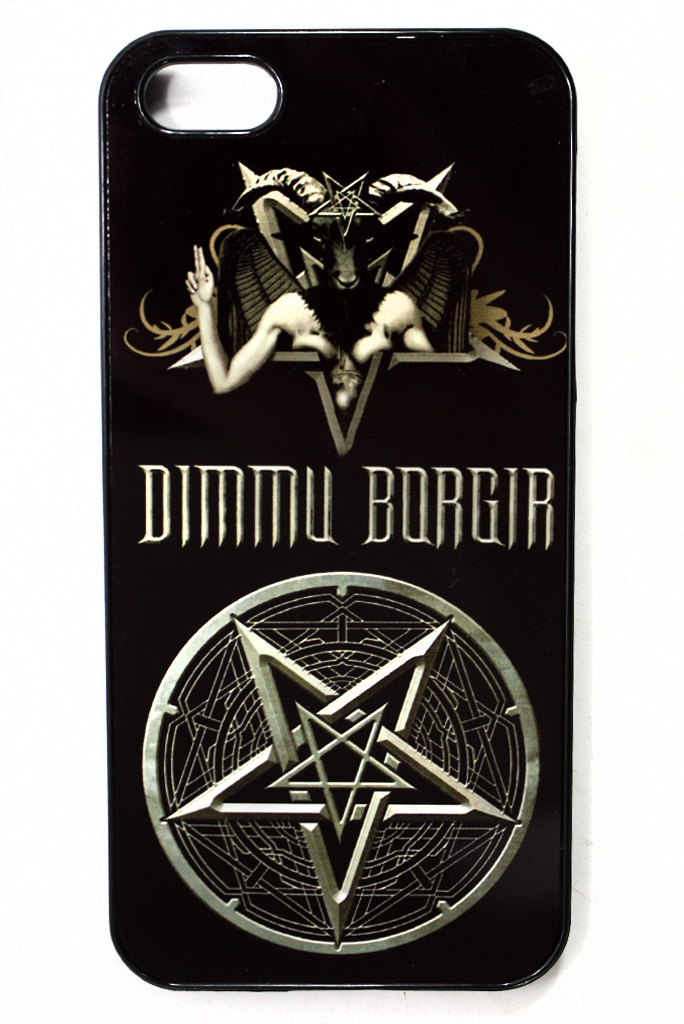 Чехол RockMerch для Apple iPhone Dimmu Borgir - фото 1 - rockbunker.ru