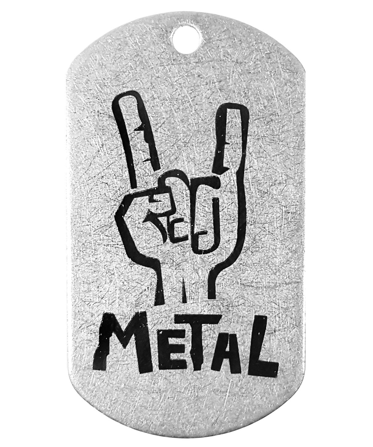 Жетон стальной Metal - фото 1 - rockbunker.ru