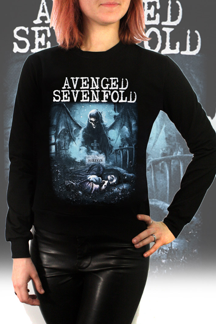 Свитшот RockMerch Avenged Sevenfold - фото 1 - rockbunker.ru