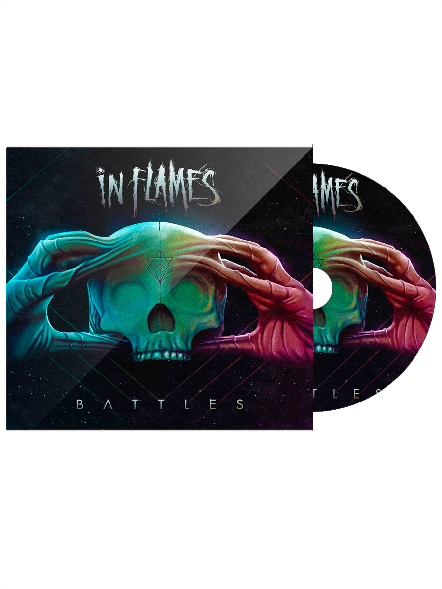 CD Диск In Flames Battles - фото 1 - rockbunker.ru