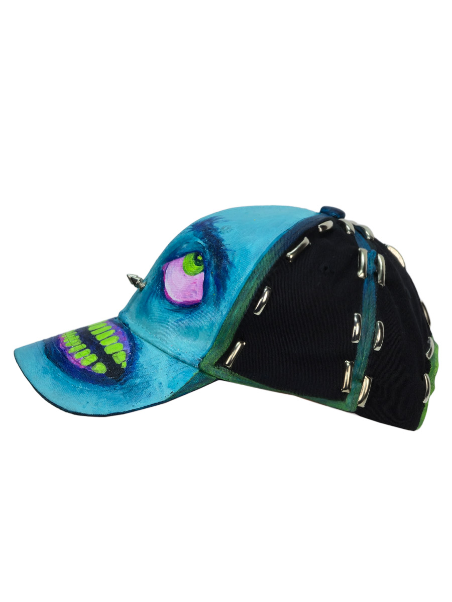 Кепка кастомная Toxic Face - фото 2 - rockbunker.ru