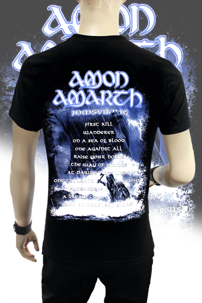 Футболка Amon Amarth Jomsviking - фото 2 - rockbunker.ru
