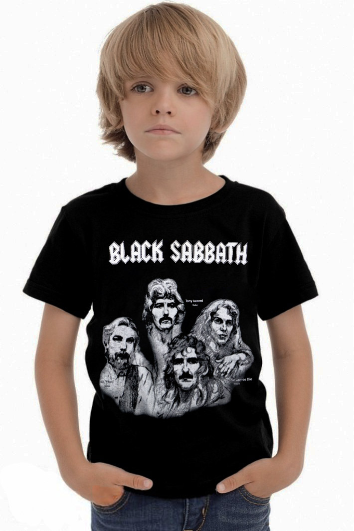 Футболка детская Black Sabbath - фото 1 - rockbunker.ru
