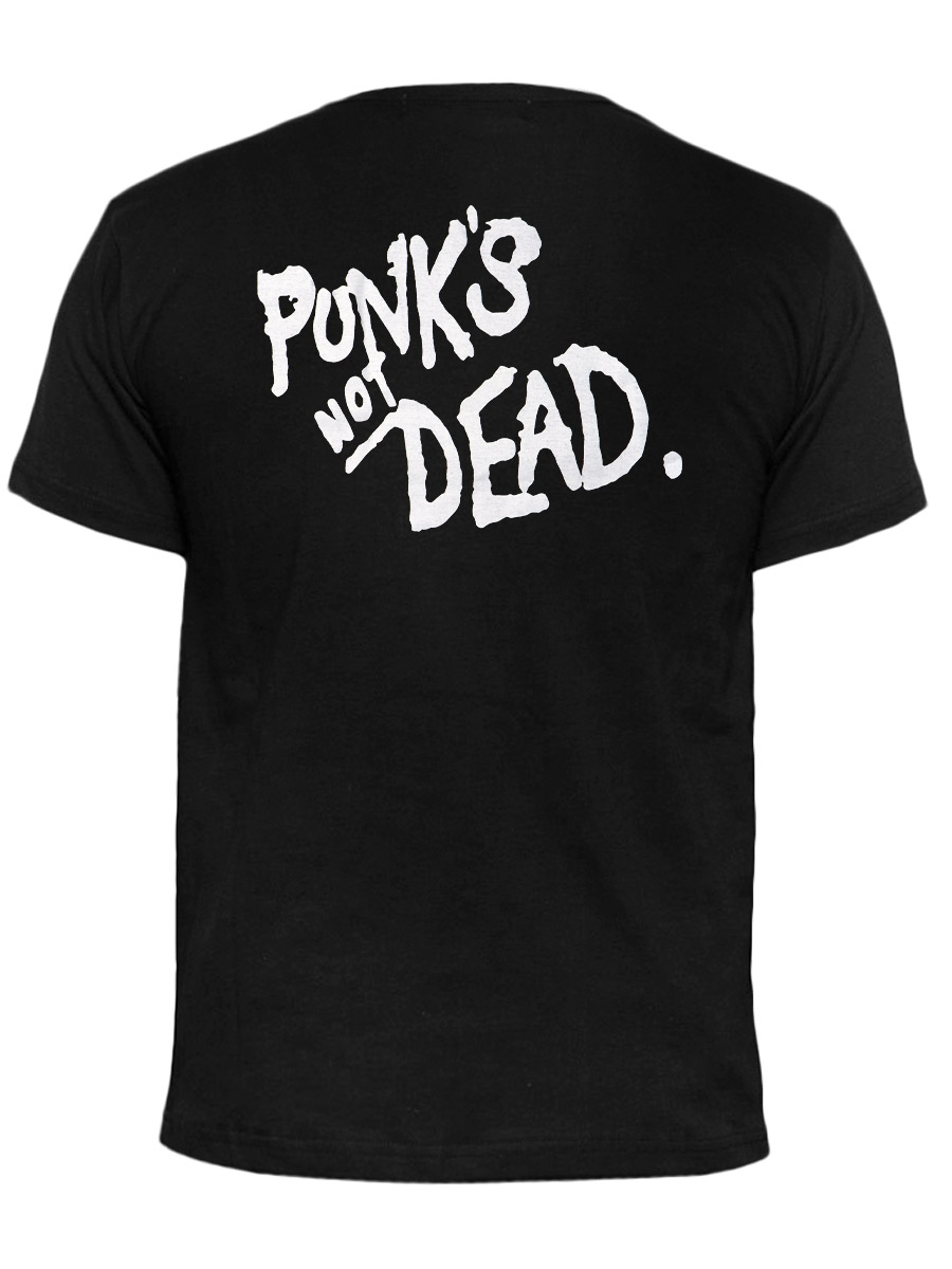 Футболка RockMerch Punks Not Dead - фото 2 - rockbunker.ru