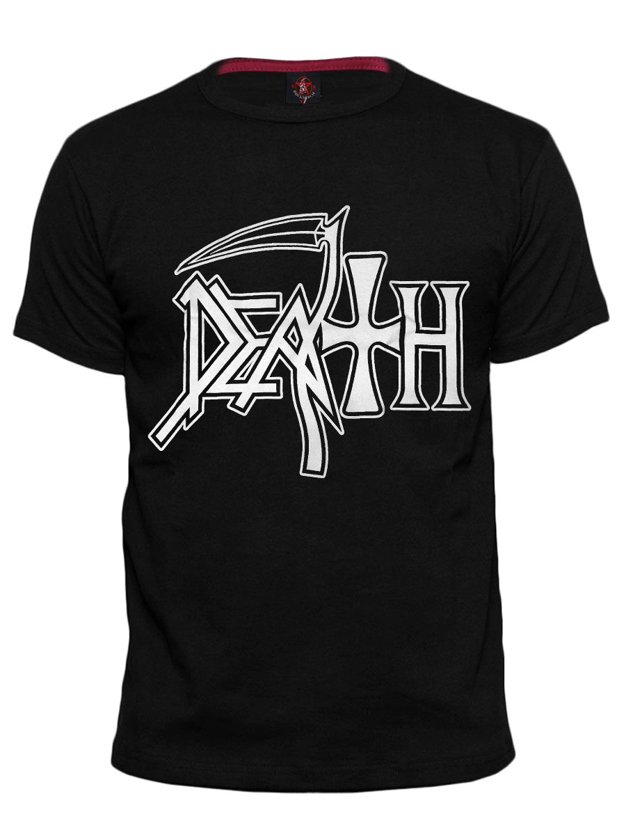 Футболка RockMerch Death - фото 1 - rockbunker.ru