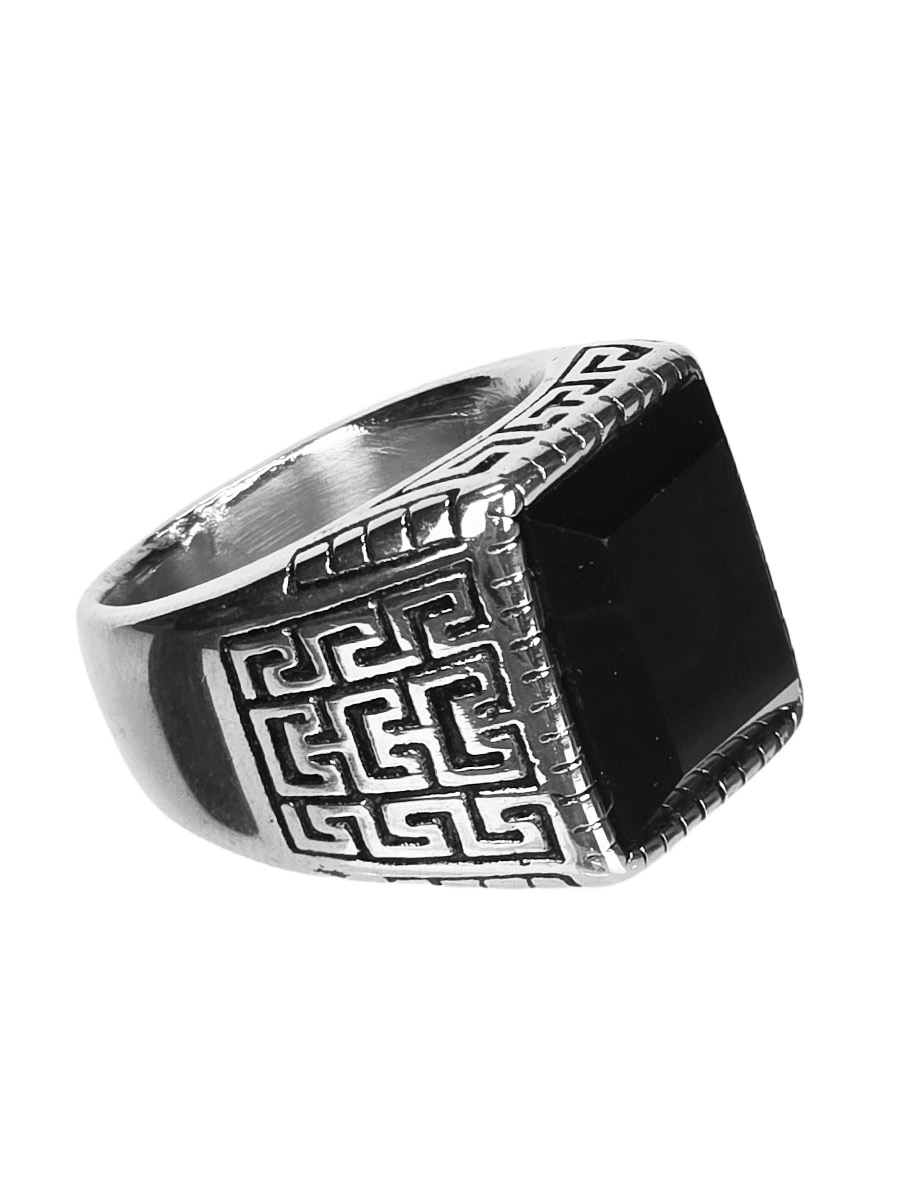 Кольцо Греческий Узор - фото 1 - rockbunker.ru