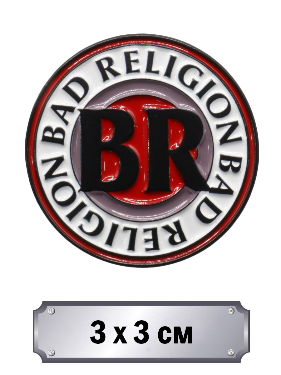 Значок Bad Religion - фото 1 - rockbunker.ru