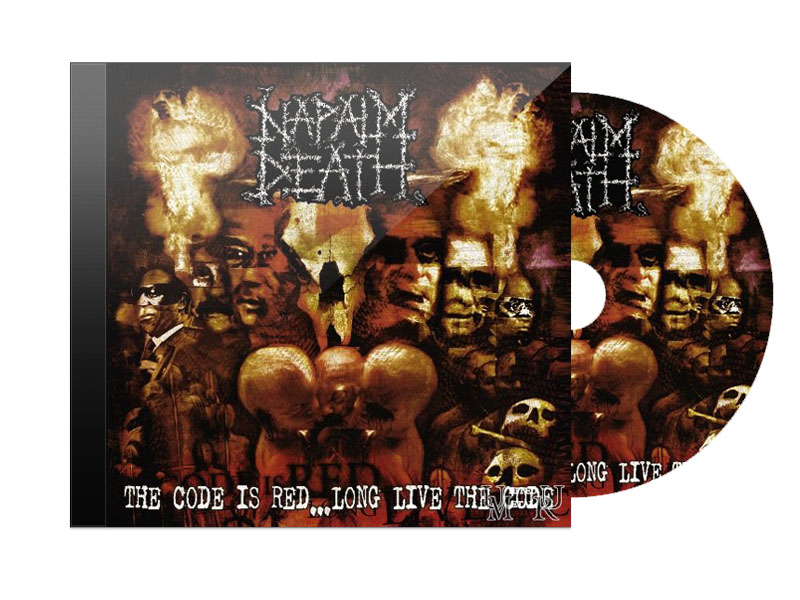 CD Диск Napalm Death The Code Is Red Long Live The Code - фото 1 - rockbunker.ru