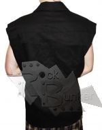 Рубашка Hacker 052 без рукавов - фото 2 - rockbunker.ru