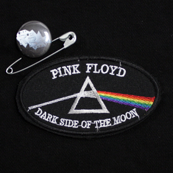 Нашивка Pink Floyd Dark Side Of The Moon - фото 1 - rockbunker.ru