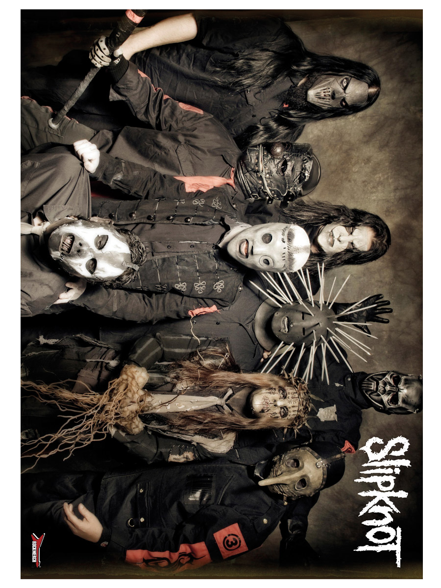 Плакат RockMerch Slipknot - фото 1 - rockbunker.ru
