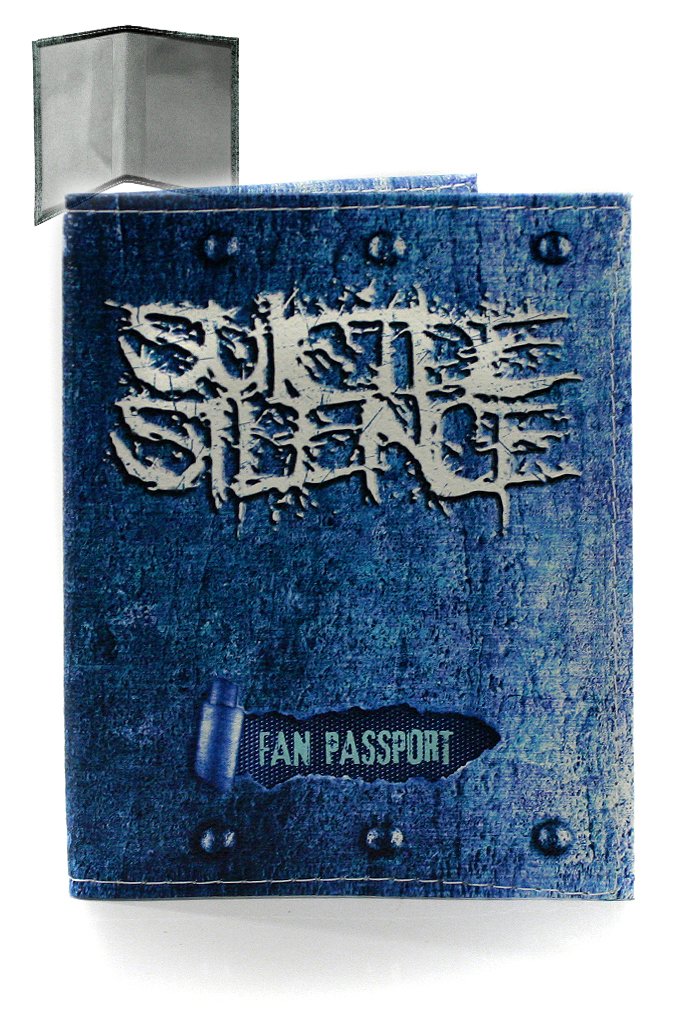 Обложка на паспорт RockMerch Suicide Silence - фото 1 - rockbunker.ru