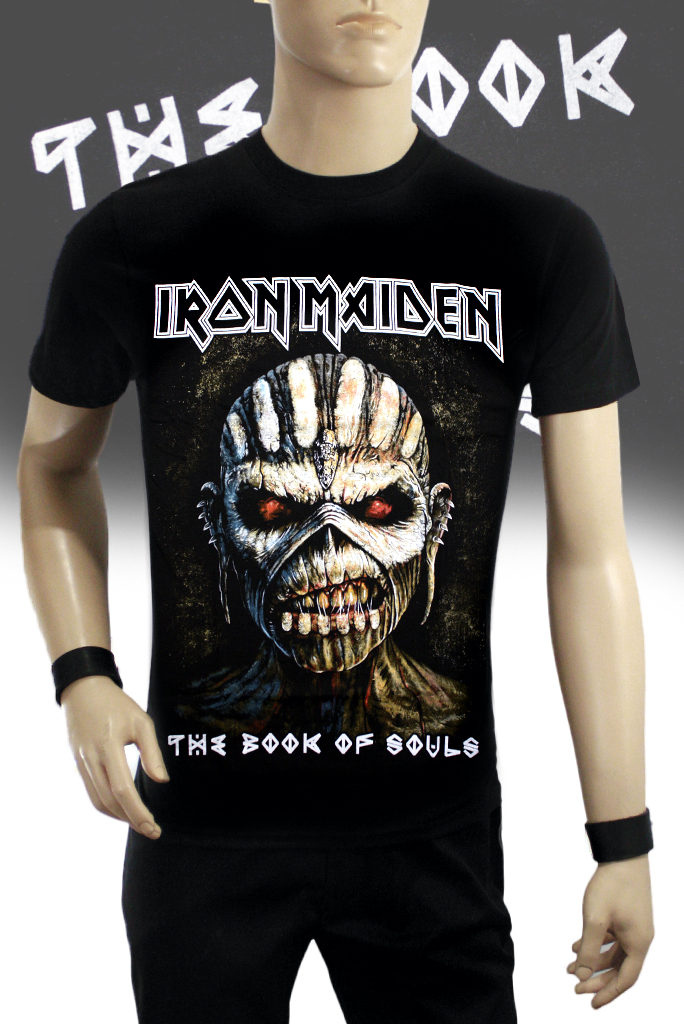 Футболка Iron Maiden The Book of Souls - фото 1 - rockbunker.ru