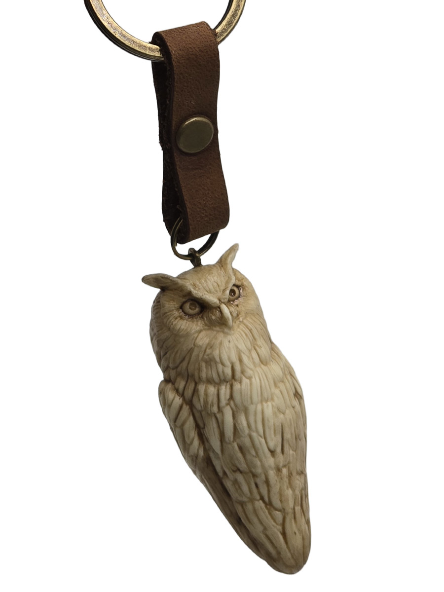 Брелок Филин - фото 1 - rockbunker.ru