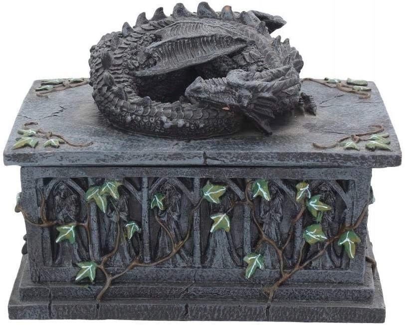 Шкатулка Nemesis NOW102 Dragon Tarot Card Box - фото 1 - rockbunker.ru