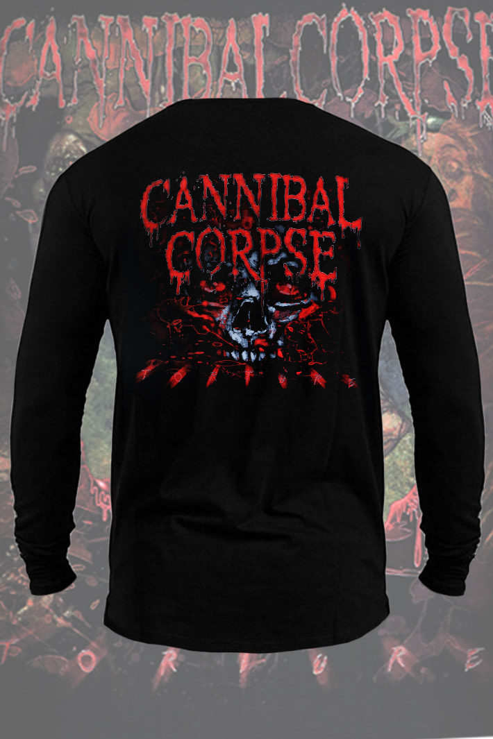 Лонгслив Cannibal Corpse Torture - фото 2 - rockbunker.ru