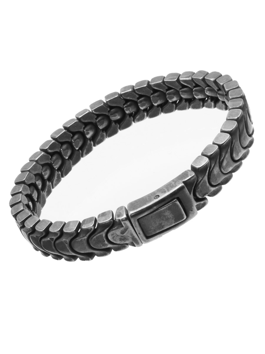 Браслет Волна темный - фото 1 - rockbunker.ru