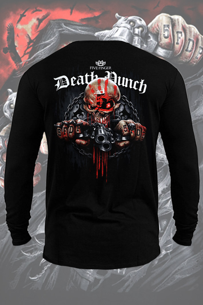 Лонгслив Five Finger Death Punch And justice For None - фото 2 - rockbunker.ru