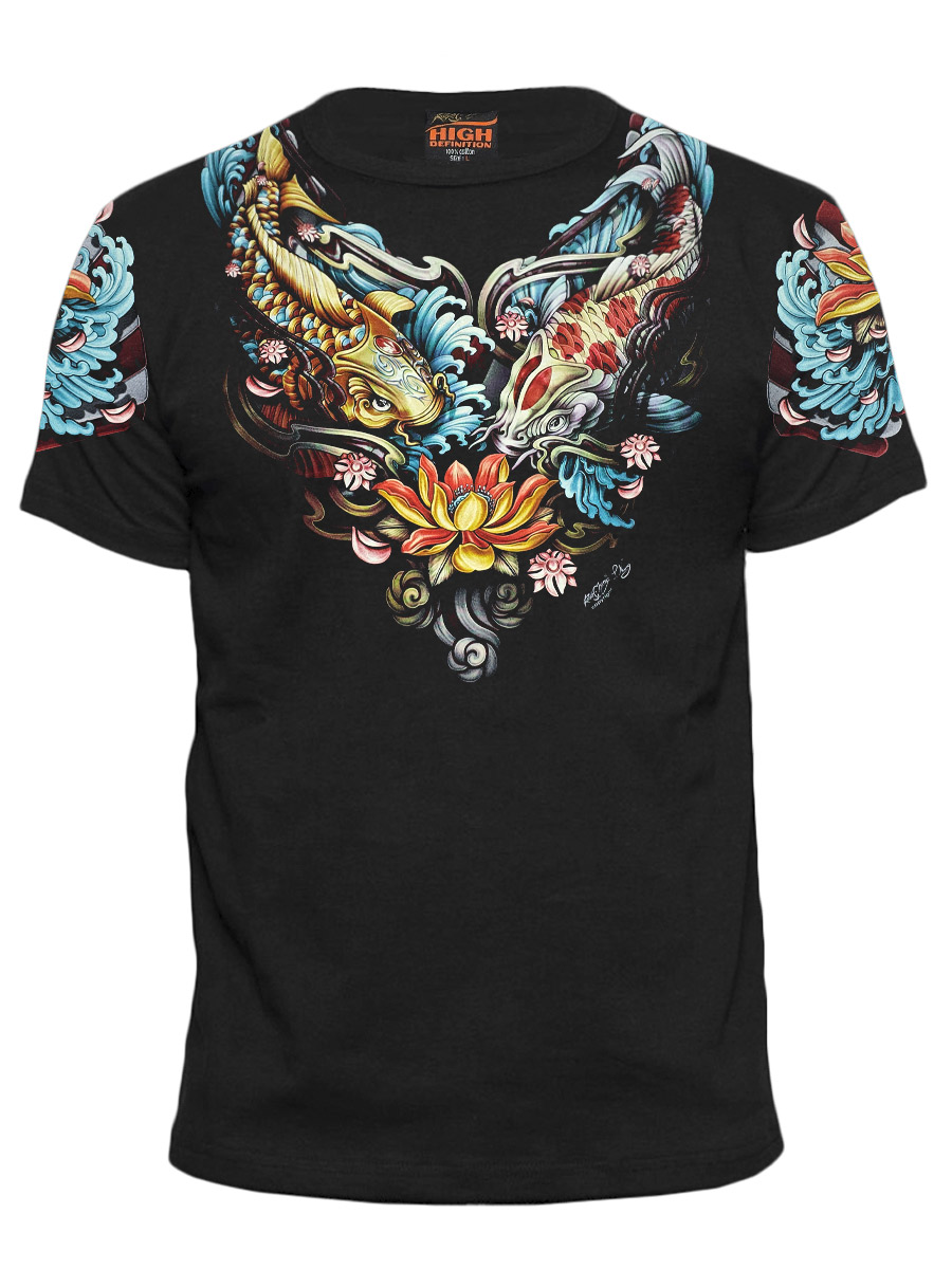 Футболка Rock Chang Тотем Кои - фото 1 - rockbunker.ru