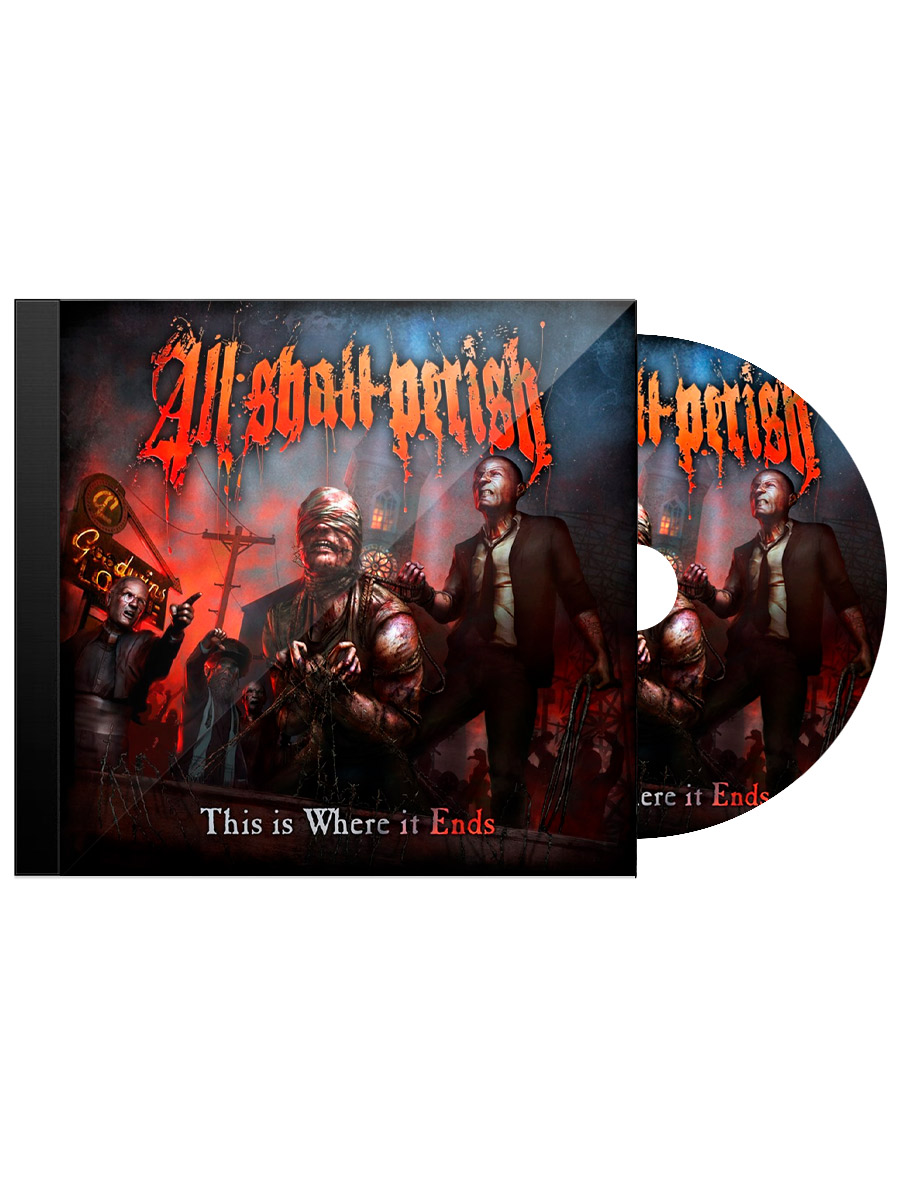 CD Диск All Shall Perish This Is Where It Ends - фото 1 - rockbunker.ru