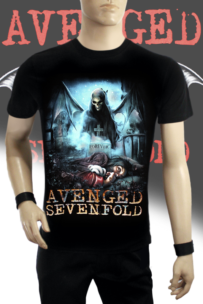 Футболка Hot Rock Avenged Sevenfold Forever - фото 1 - rockbunker.ru
