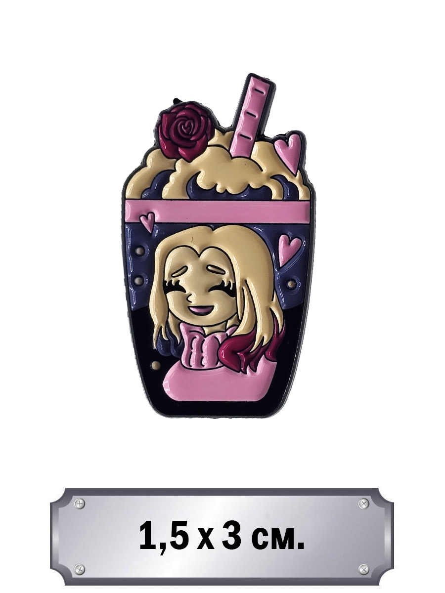 Значок Энид Коктейль - фото 1 - rockbunker.ru