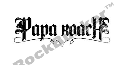 Наклейка-стикер Papa Roach - фото 1 - rockbunker.ru
