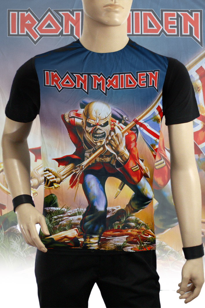 Футболка RockBunker Iron Maiden - фото 1 - rockbunker.ru