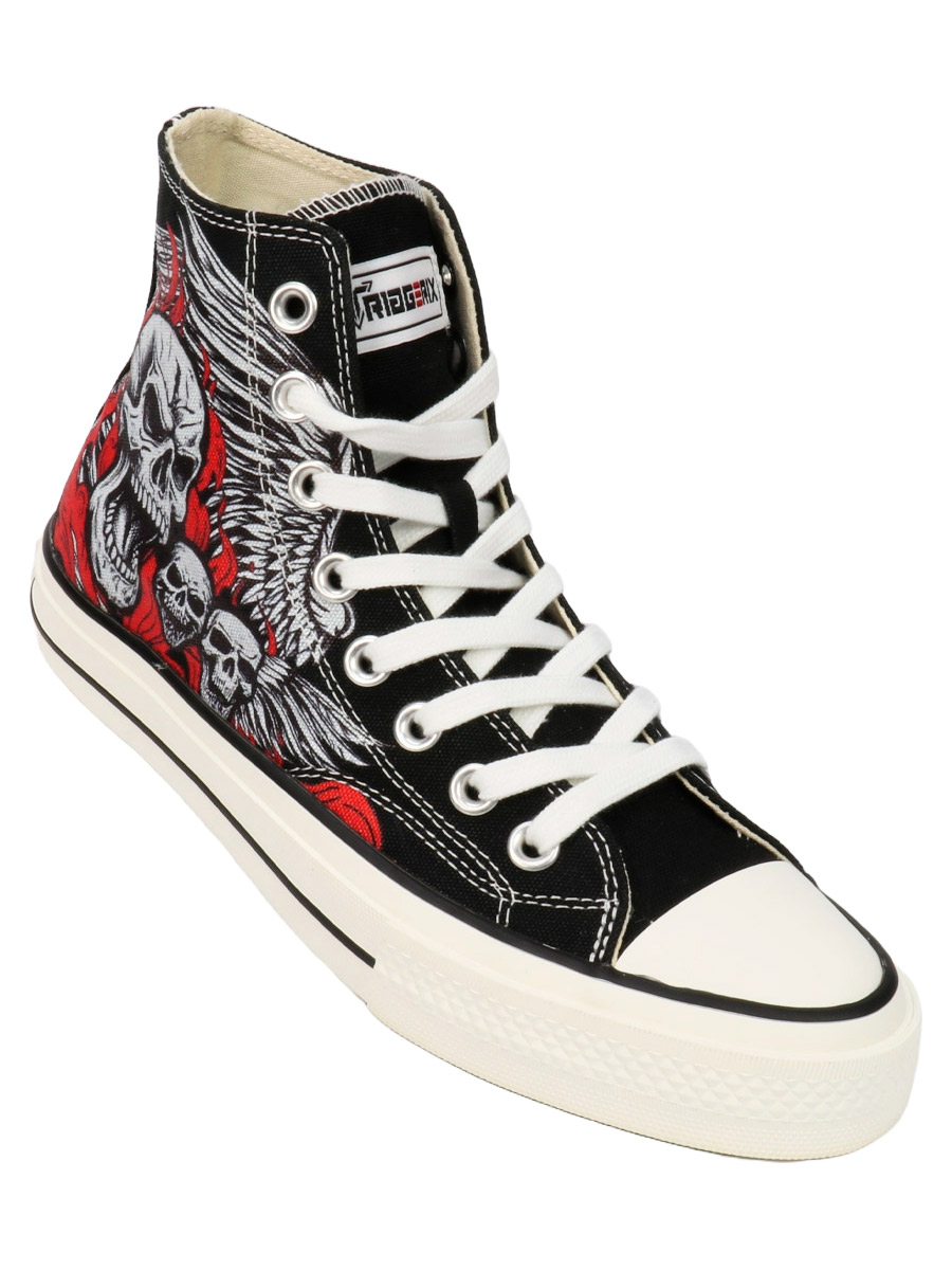 Кеды Triggerix 8 блоков RedSkull - фото 1 - rockbunker.ru