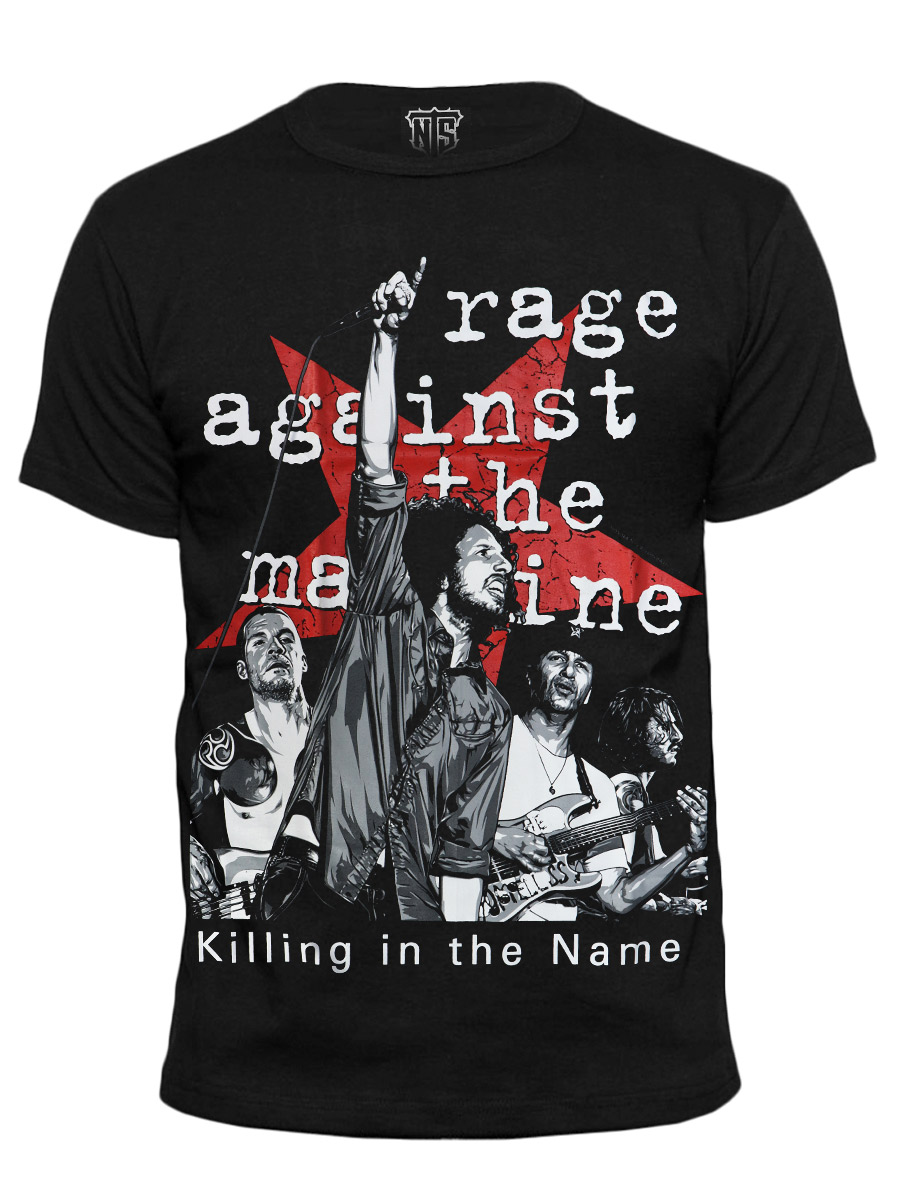 Футболка New Type System Rise Against - фото 1 - rockbunker.ru