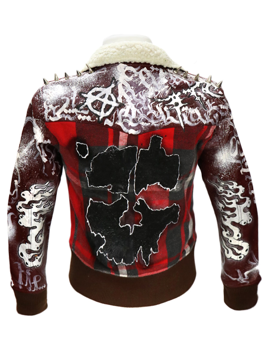 Куртка кастомная Skull - фото 2 - rockbunker.ru