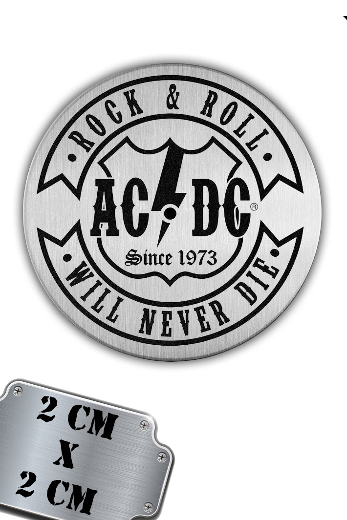 Значок-пин AC/DC - фото 1 - rockbunker.ru