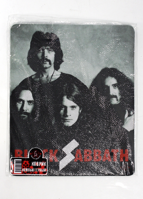Коврик для мыши RockMerch Black Sabbath - фото 2 - rockbunker.ru
