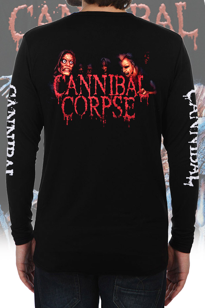 Лонгслив Hot Rock Cannibal Corpse - фото 2 - rockbunker.ru