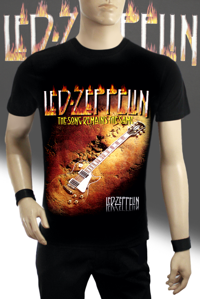 Футболка Hot Rock Led Zeppelin The Song Remains The Same - фото 1 - rockbunker.ru