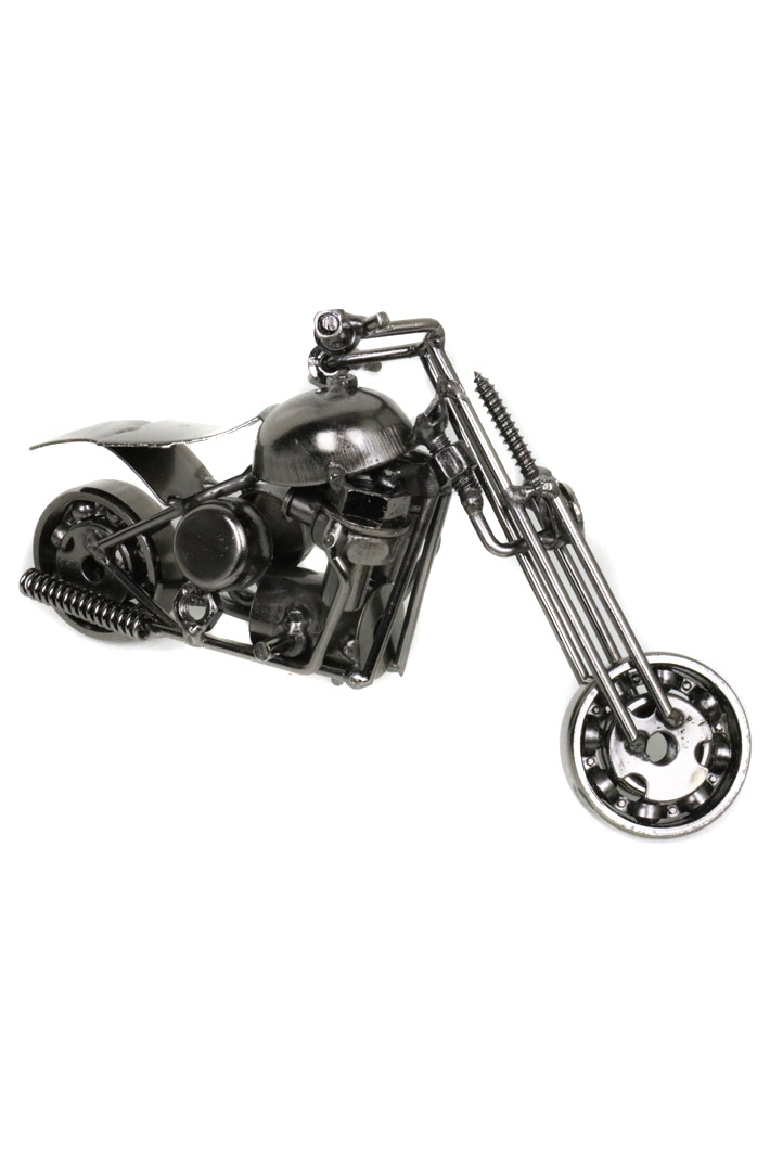 Сувенирная модель Мотоцикл ручной работы МРС043 - фото 1 - rockbunker.ru