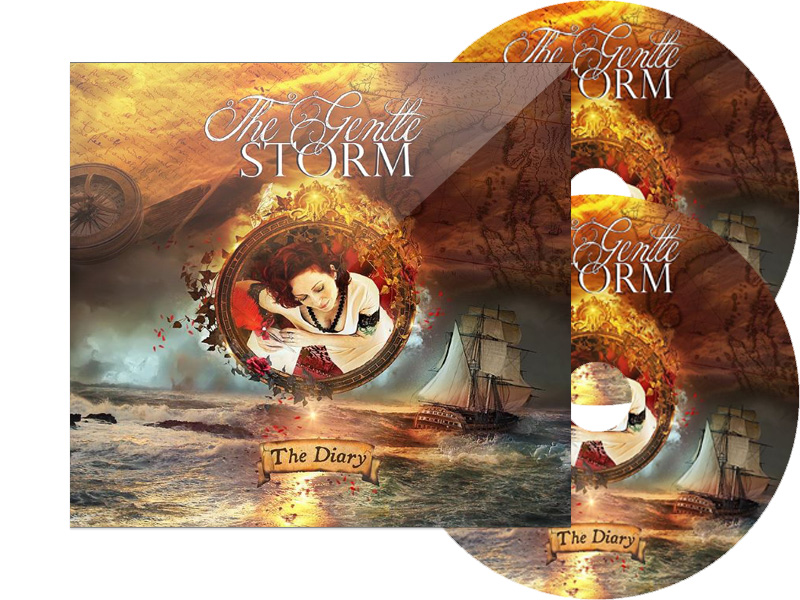 CD Диск The Gentle Storm The Diary 2CD - фото 1 - rockbunker.ru