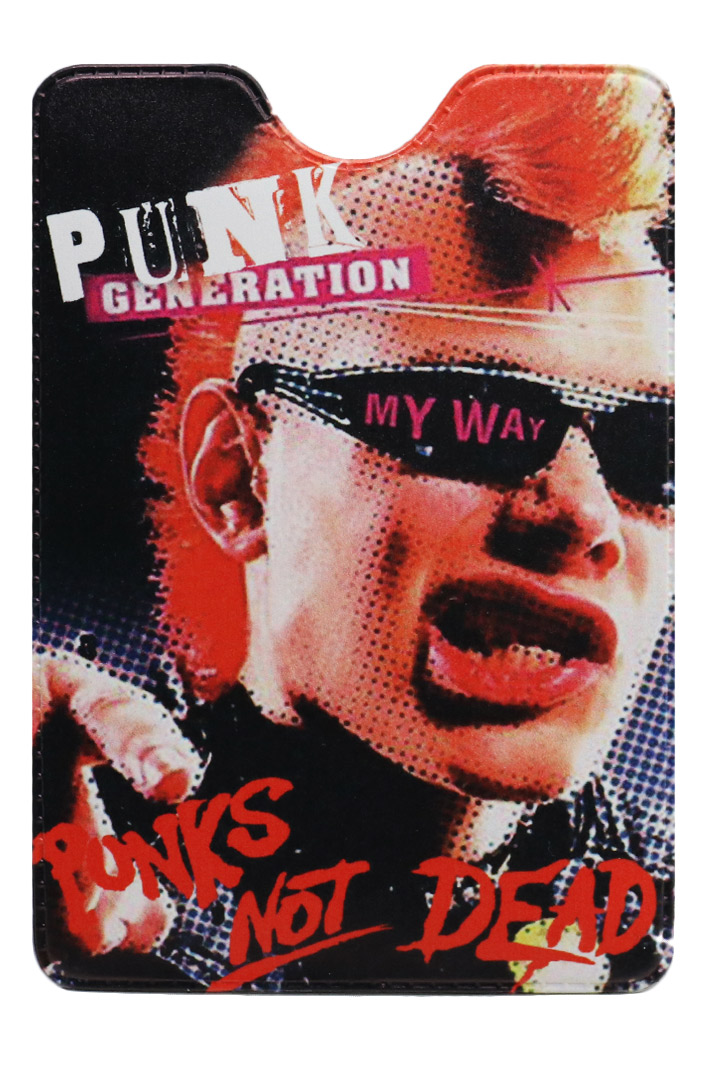Обложка для проездного RockMerch Punk Not Dead - фото 1 - rockbunker.ru