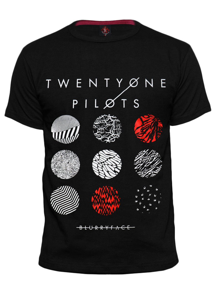 Футболка RockMerch Twenty One Pilots - фото 1 - rockbunker.ru