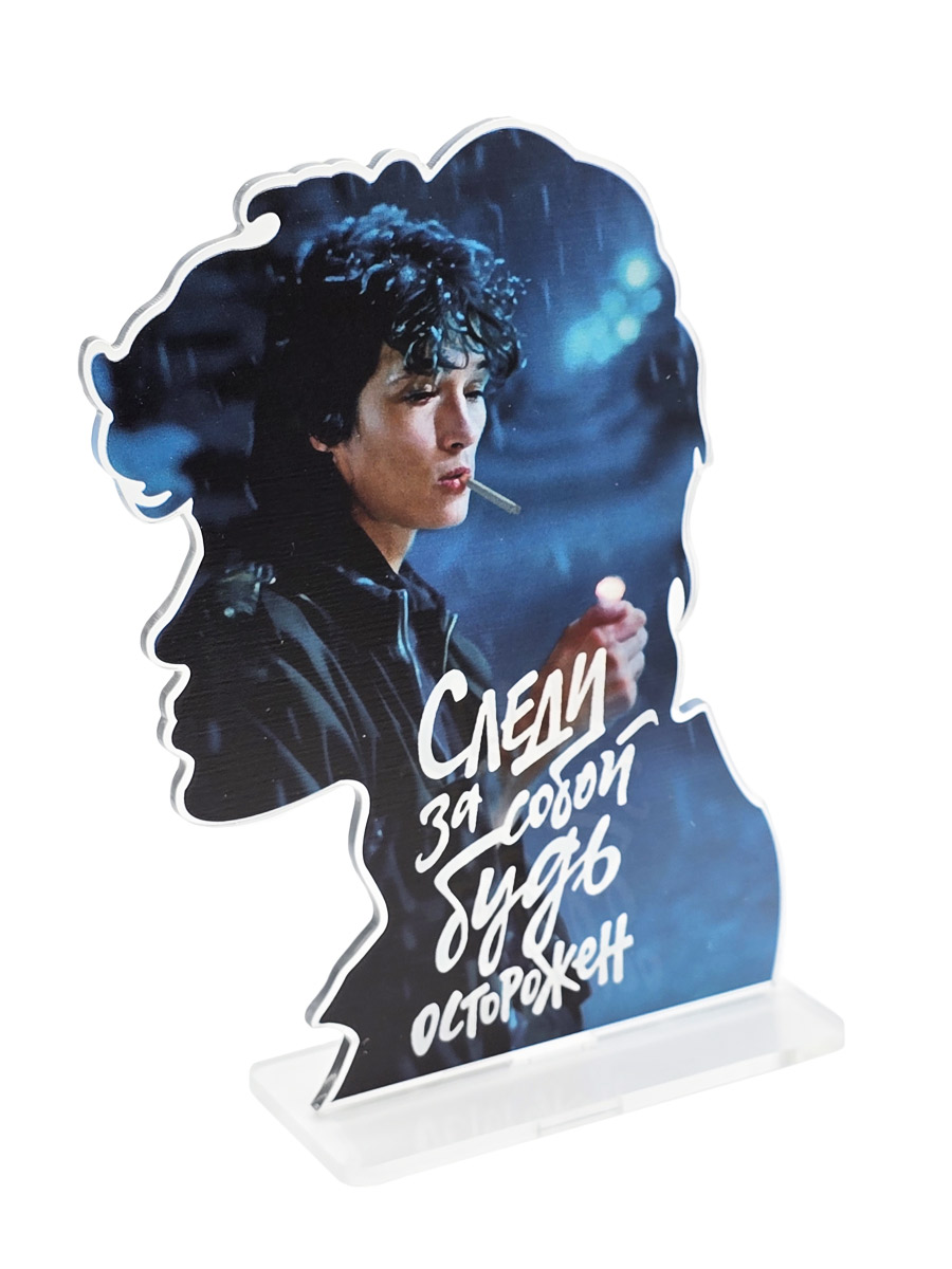 Статуэтка акриловая Виктор Цой - фото 1 - rockbunker.ru