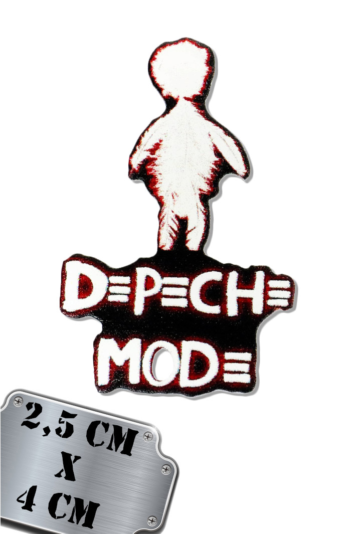 Значок-пин Depeche Mode - фото 1 - rockbunker.ru