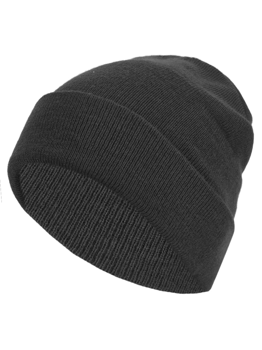 Шапка темно-серая - фото 2 - rockbunker.ru