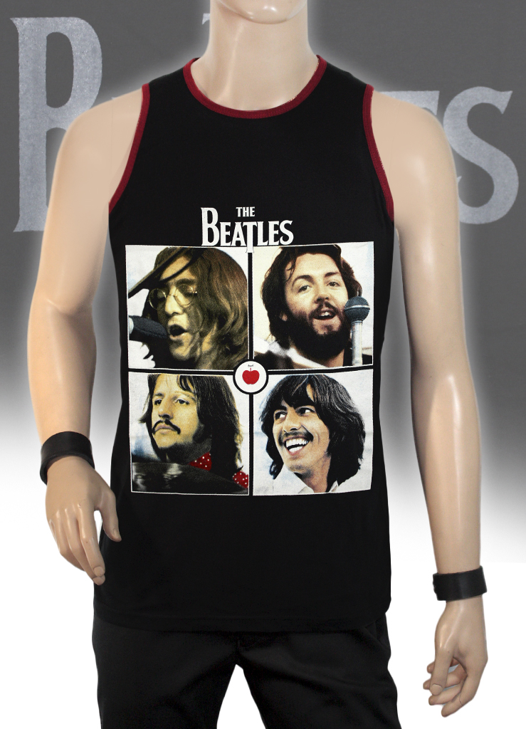 Майка RockMerch The Beatles - фото 1 - rockbunker.ru